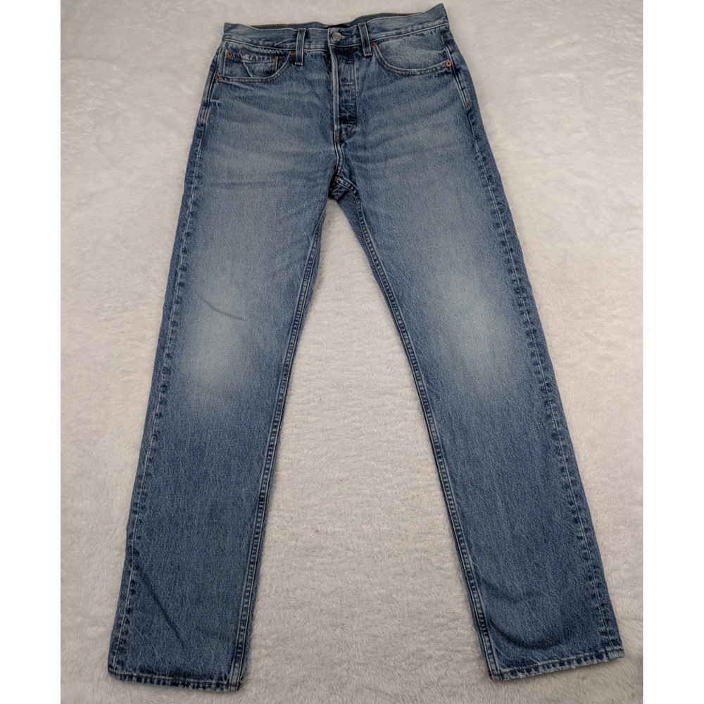 Alex Mill Mid Straight AM Original Jeans Mens 31 Vintage Medium Blue Made in USA